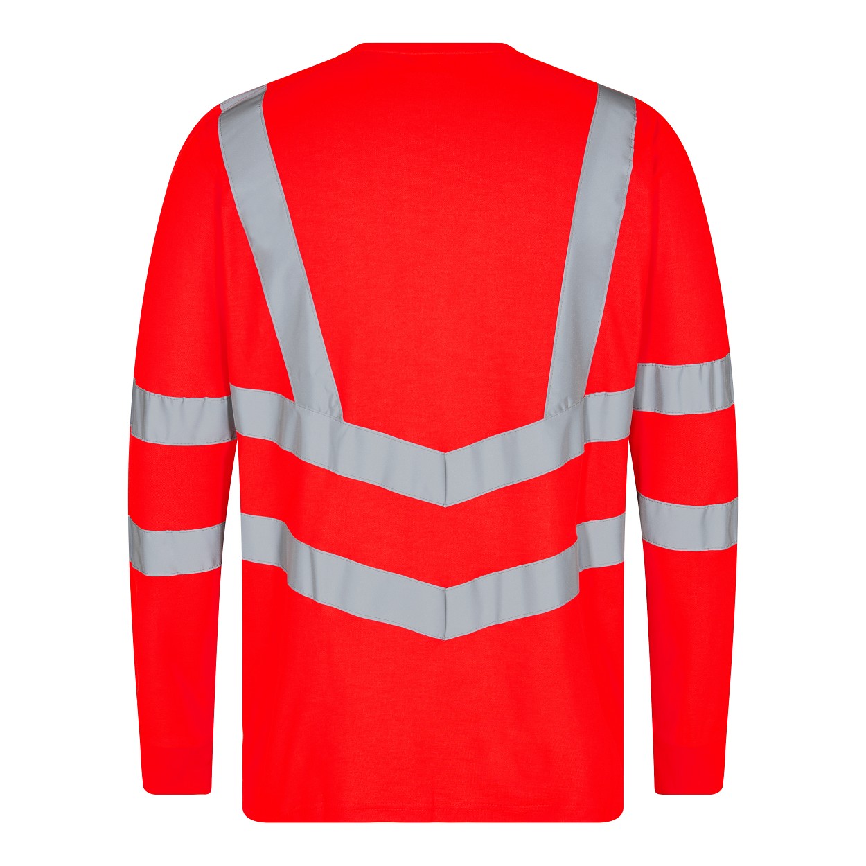 ENGEL Safety Grandad langarm-Shirt in Rot, Größe XS