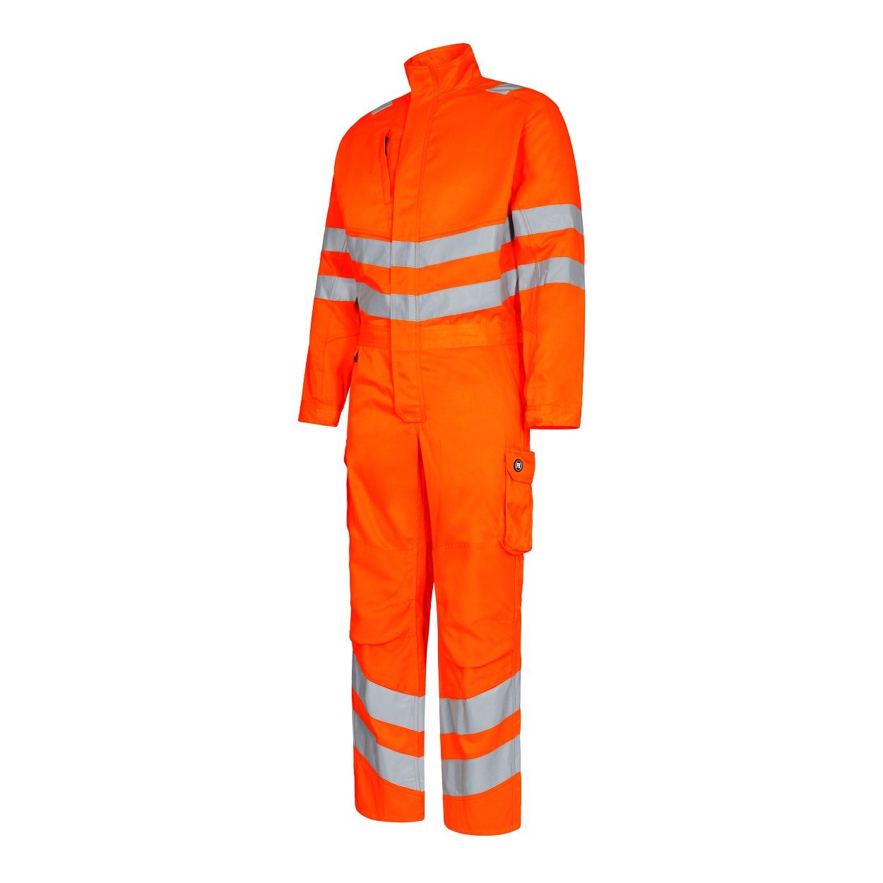 ENGEL Safety Light Overall in Hi-vis Orange, Größe XS
