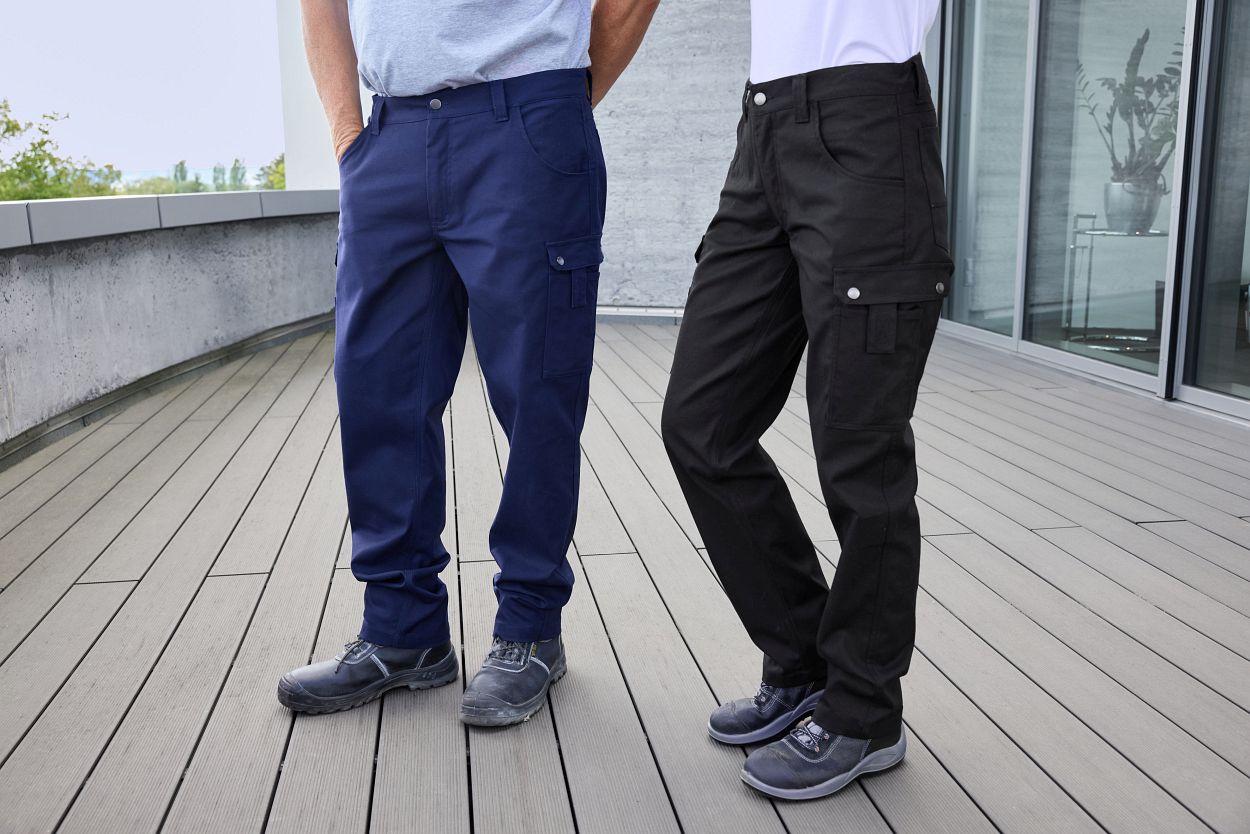 Workwear Cargo Pants "JN877" in Navy, Größe 110 - Daiber