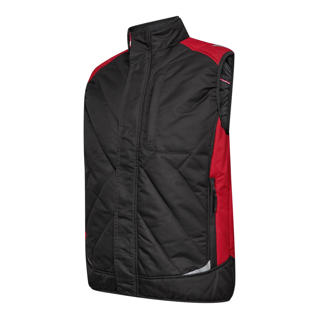 ENGEL Galaxy Stepp-Winterweste in Anthrazit Grau/Tomato Red, Größe XS