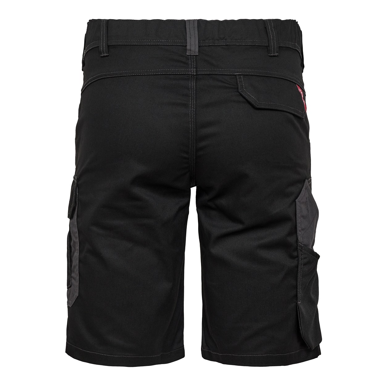 ENGEL Venture Shorts mit verdeckte Knopfleiste in Schwarz/Anthrazit Grau, Größe 54