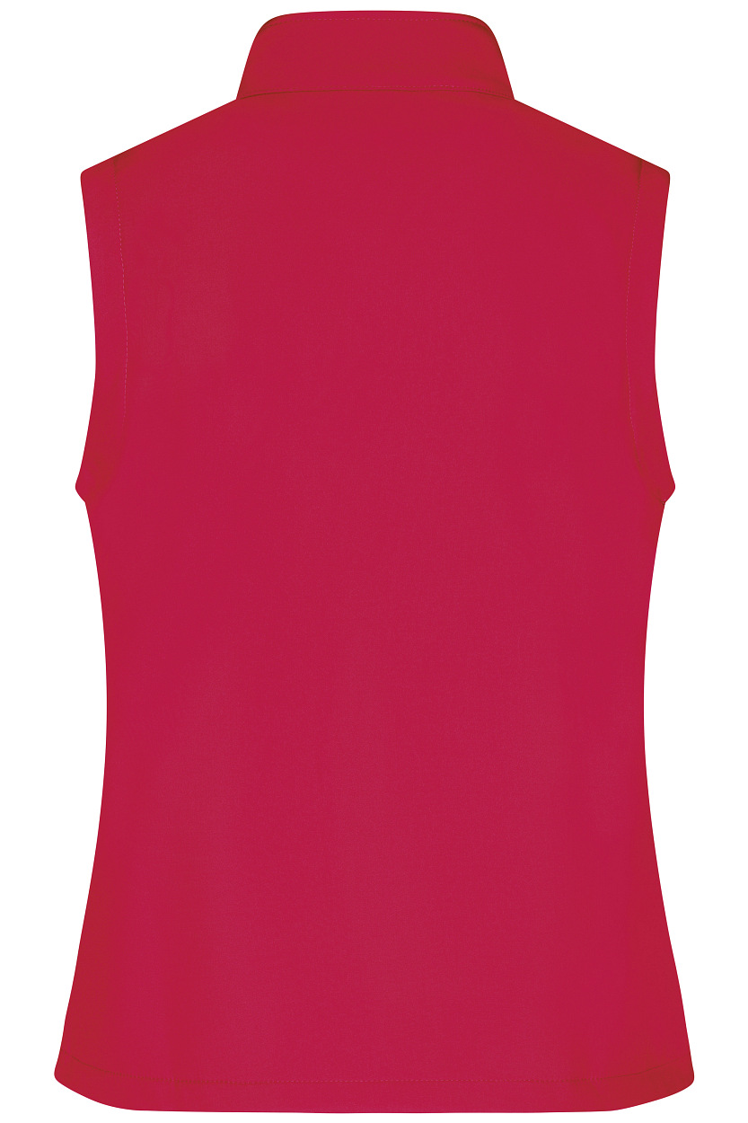 Ladies' Promo Softshell Vest "JN1127" in Red/Black, Größe 2XL - Daiber