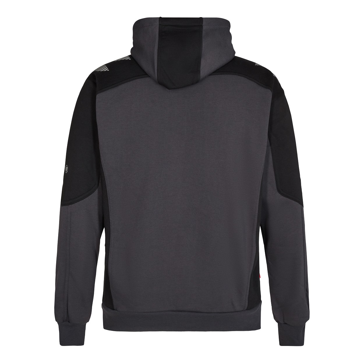 ENGEL Galaxy Sweatcardigan mit Kapuze in Anthrazitgrau/Schwarz, Größe XS