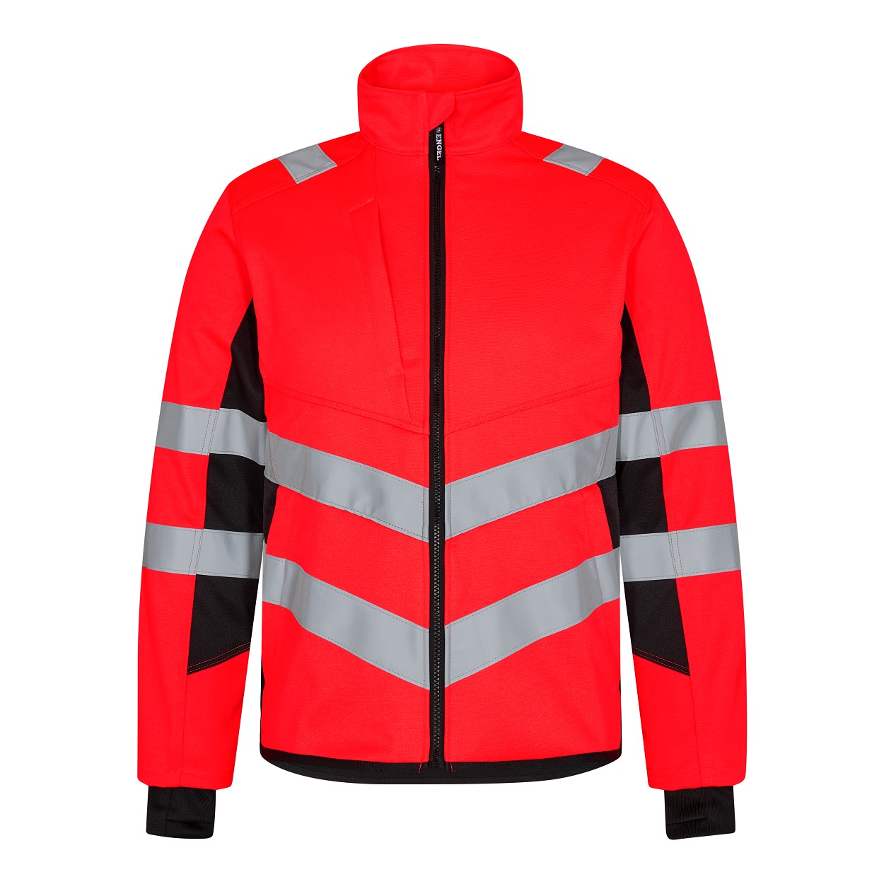 ENGEL Safety Arbeitsjacke in Rot/Schwarz, Größe XS