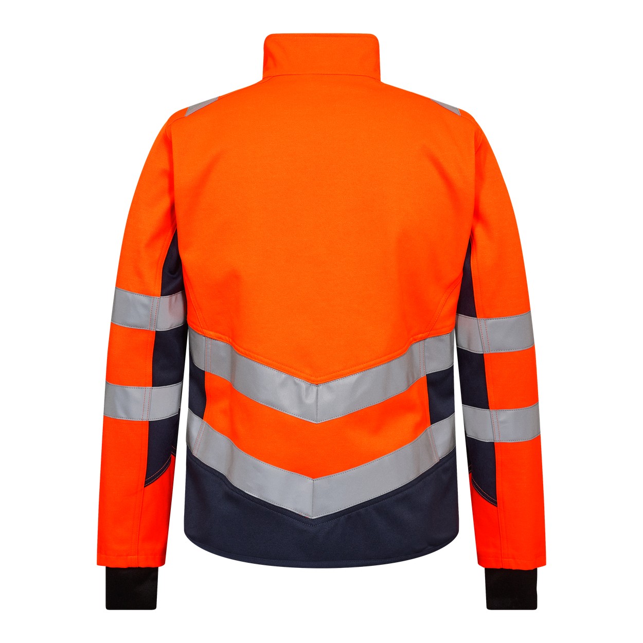 ENGEL Safety Arbeitsjacke mit 2-Wege-Stretch in Orange/Blue ink, Größe XS