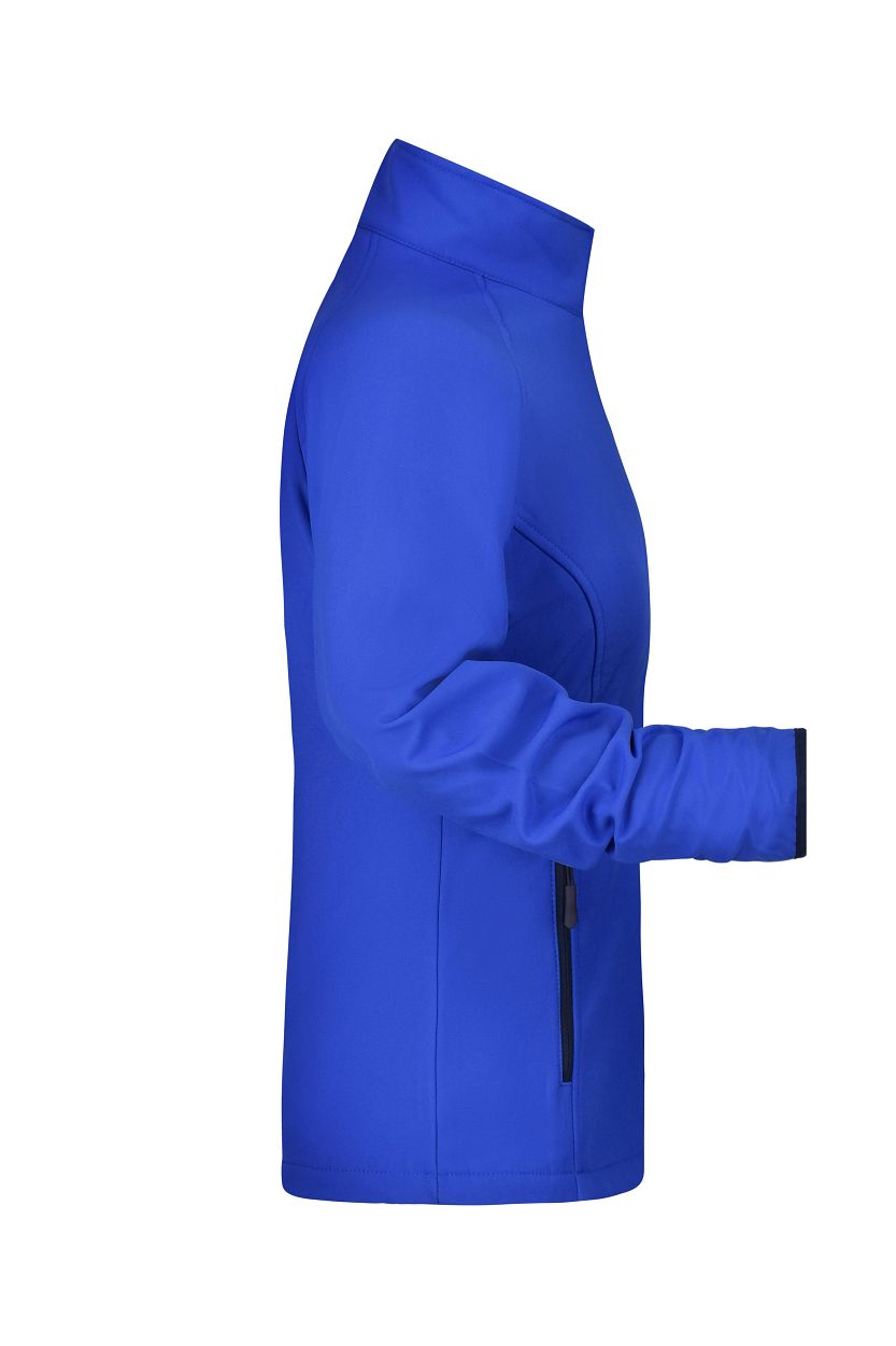 Ladies' Promo Softshell Jacket "JN1129" in Nautic-Blue/Navy, Größe 2XL - Daiber