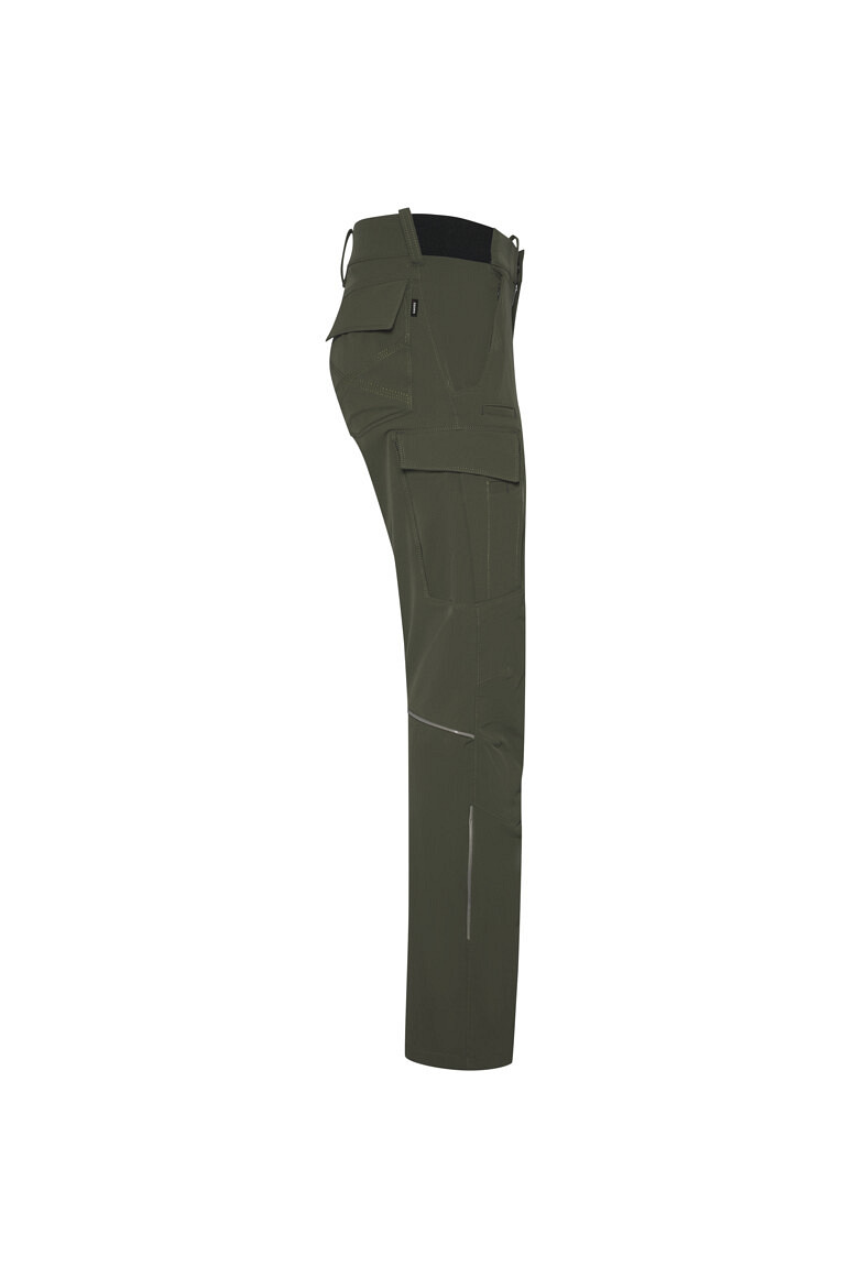 HAKRO 745S Cargo Funktionshose X Stretch "kurz" in olive, Größe 6XL