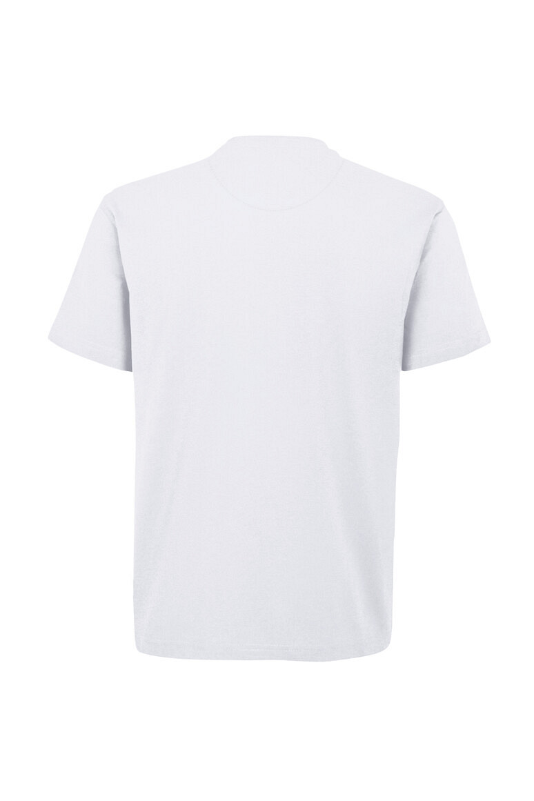 HAKRO 597 Label Free T Shirt Heavy MIKRALINAR® ECO in weiß, Größe 6XL