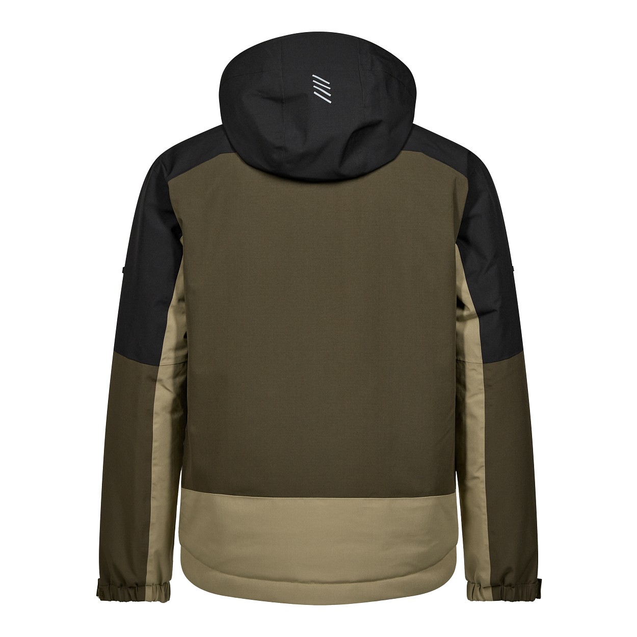 ENGEL Entire Winterjacke in Forest Green/Schwarz, Größe XS