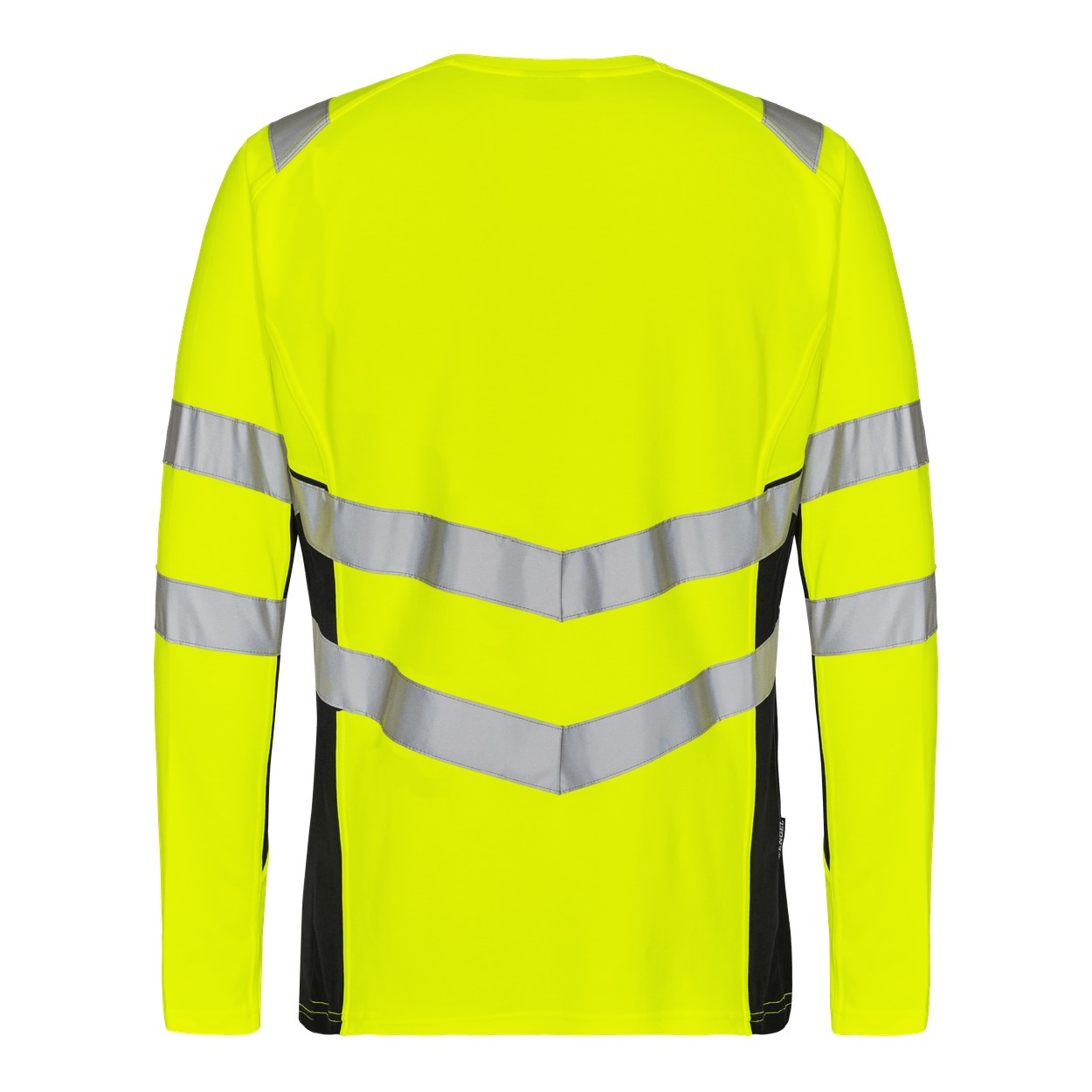ENGEL Safety Langarm-Shirt in Gelb/Schwarz, Größe XS
