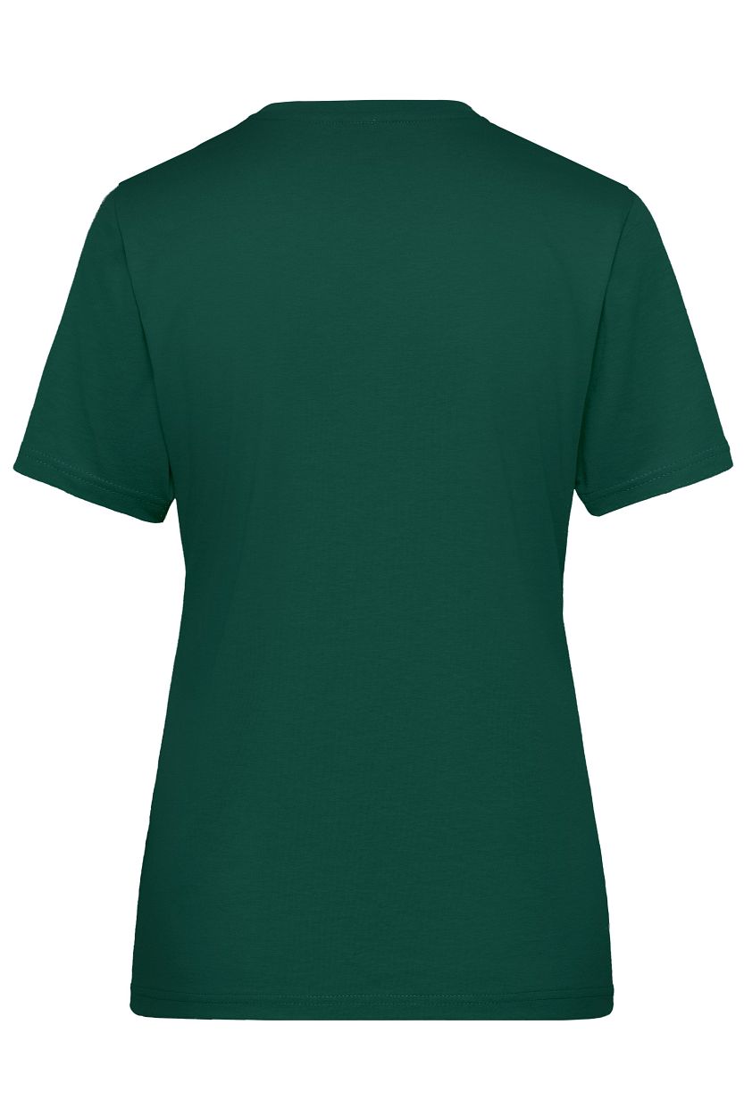 Ladies' ORGANIC Workwear T-Shirt OCS Blended "JN1807" in Dark-Green, Größe 4XL - Daiber