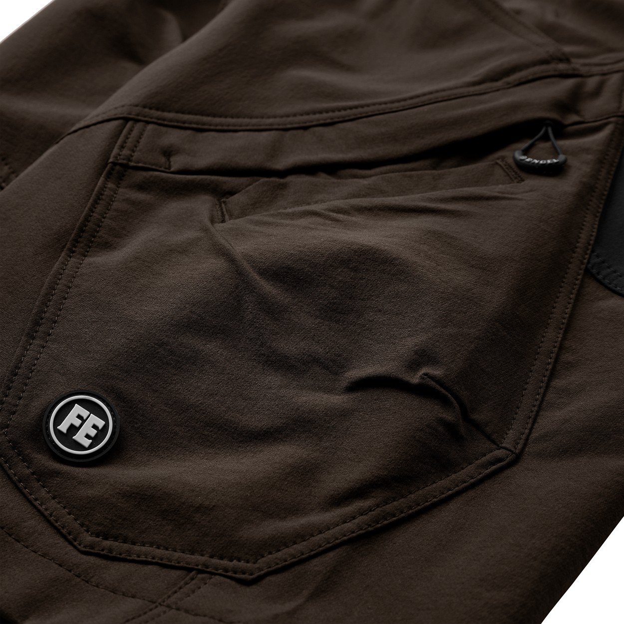 ENGEL X-treme Handwerkershorts mit 4-Wege-Stretch in Mokkabraun, Größe 54