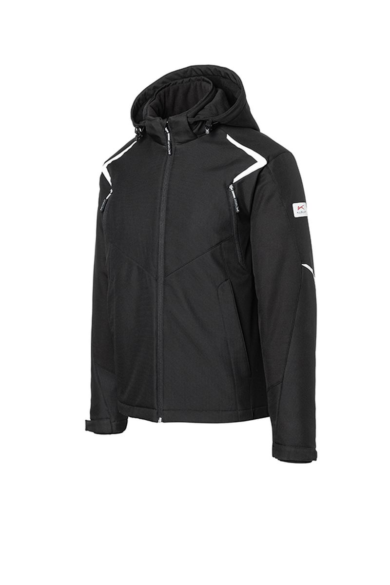 KÜBLER BODYFORCE Winter Softshell Jacke KÜBLER BODYFORCE Winter Softshell Jacke in Schwarz / Anthrazit, Größe 4XL