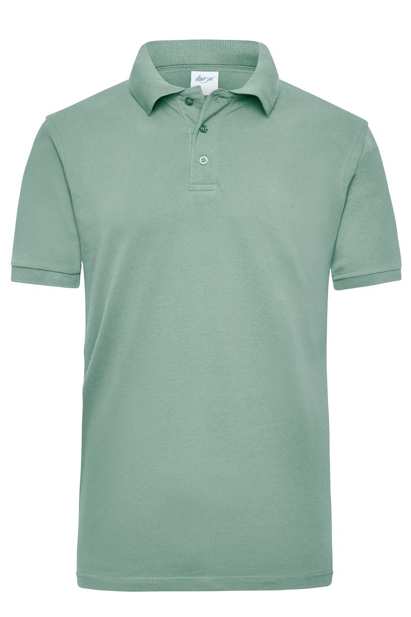 Workwear Polo Men "JN801" in Foggy-Green, Größe 6XL - Daiber