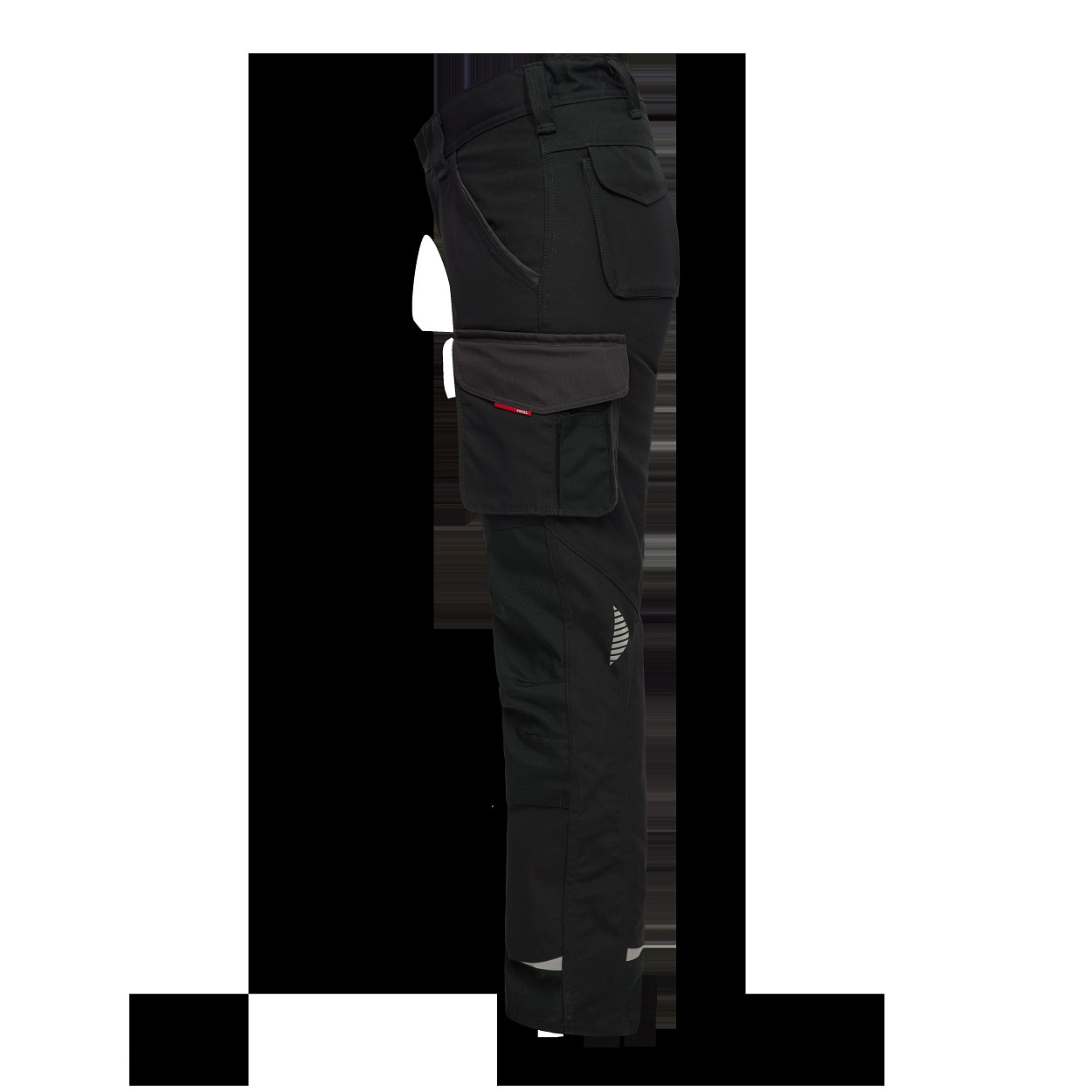 ENGEL Galaxy Damen Arbeitshose in Schwarz/Anthrazit Grau, Größe 48