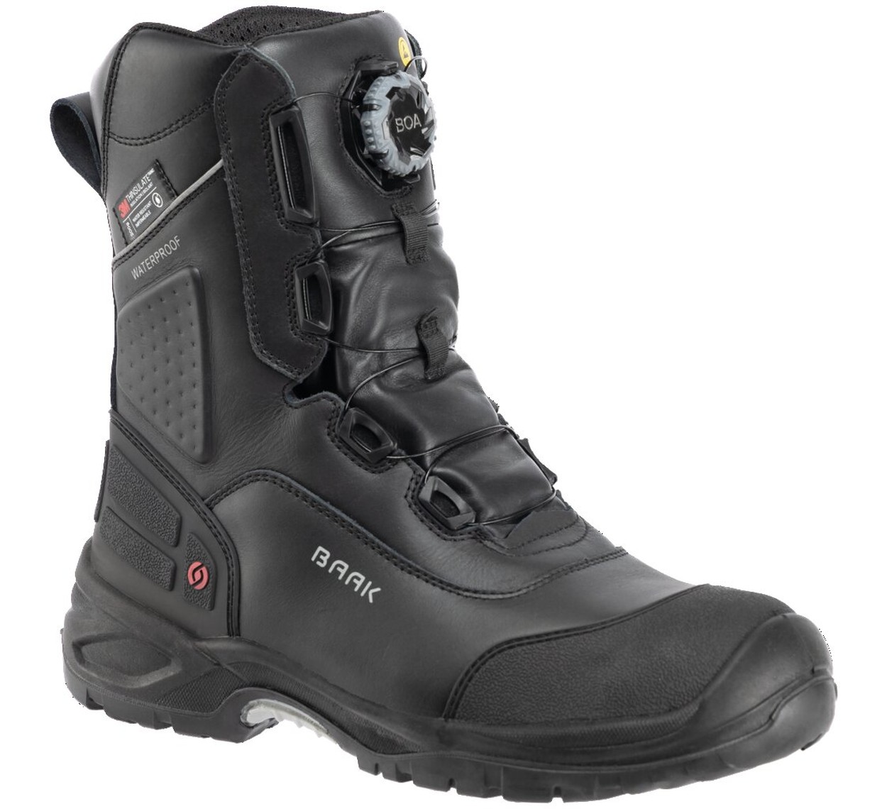 BAAK Winterstiefel S3 SRC WR CI ESD MAVERICK, Größe 48