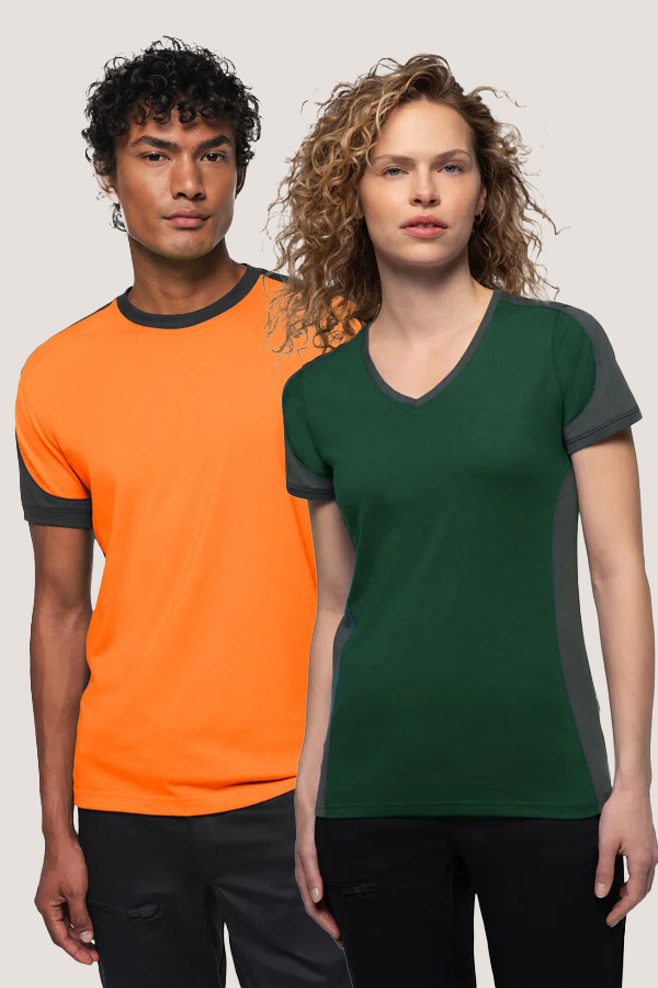 HAKRO T-Shirts und Langarmshirts mit Mikralinar-Mischgewebe