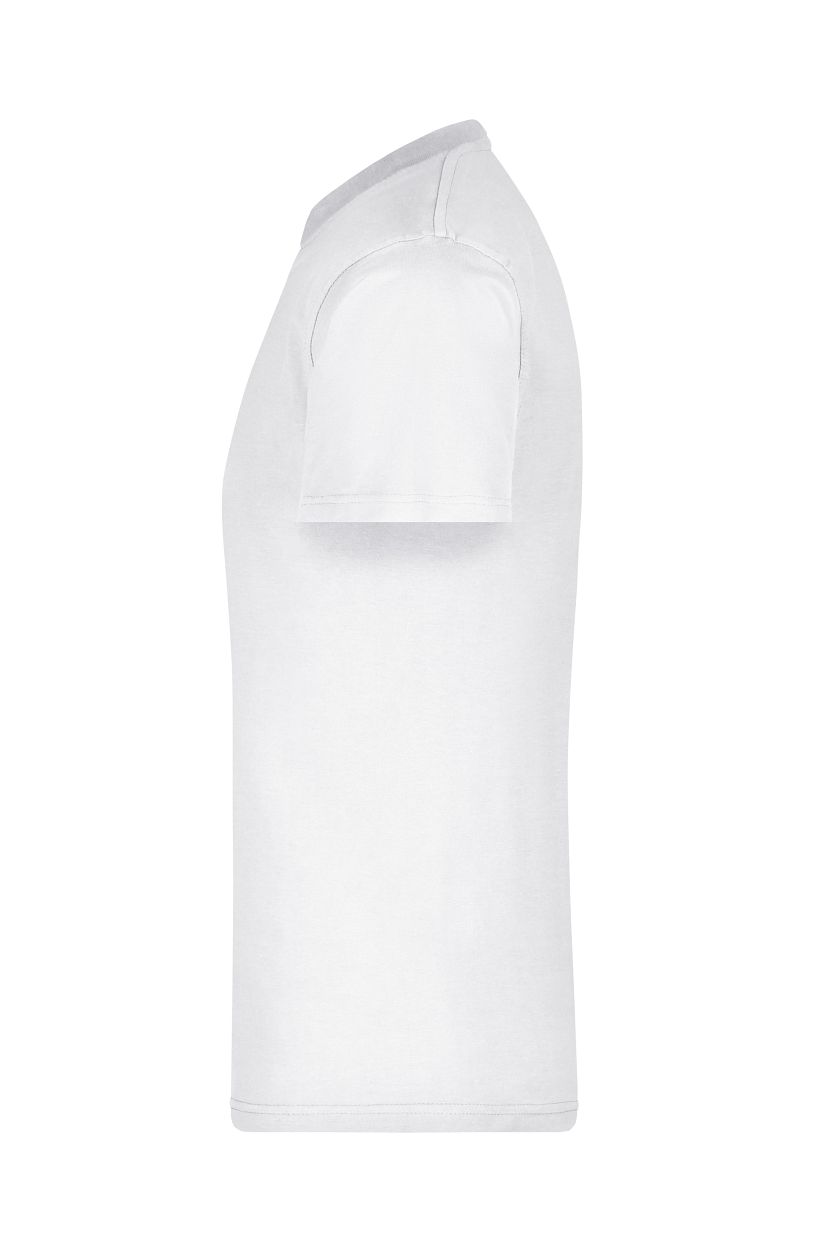 Round-T Heavy (180g/m²) "JN002" in White, Größe 5XL - Daiber