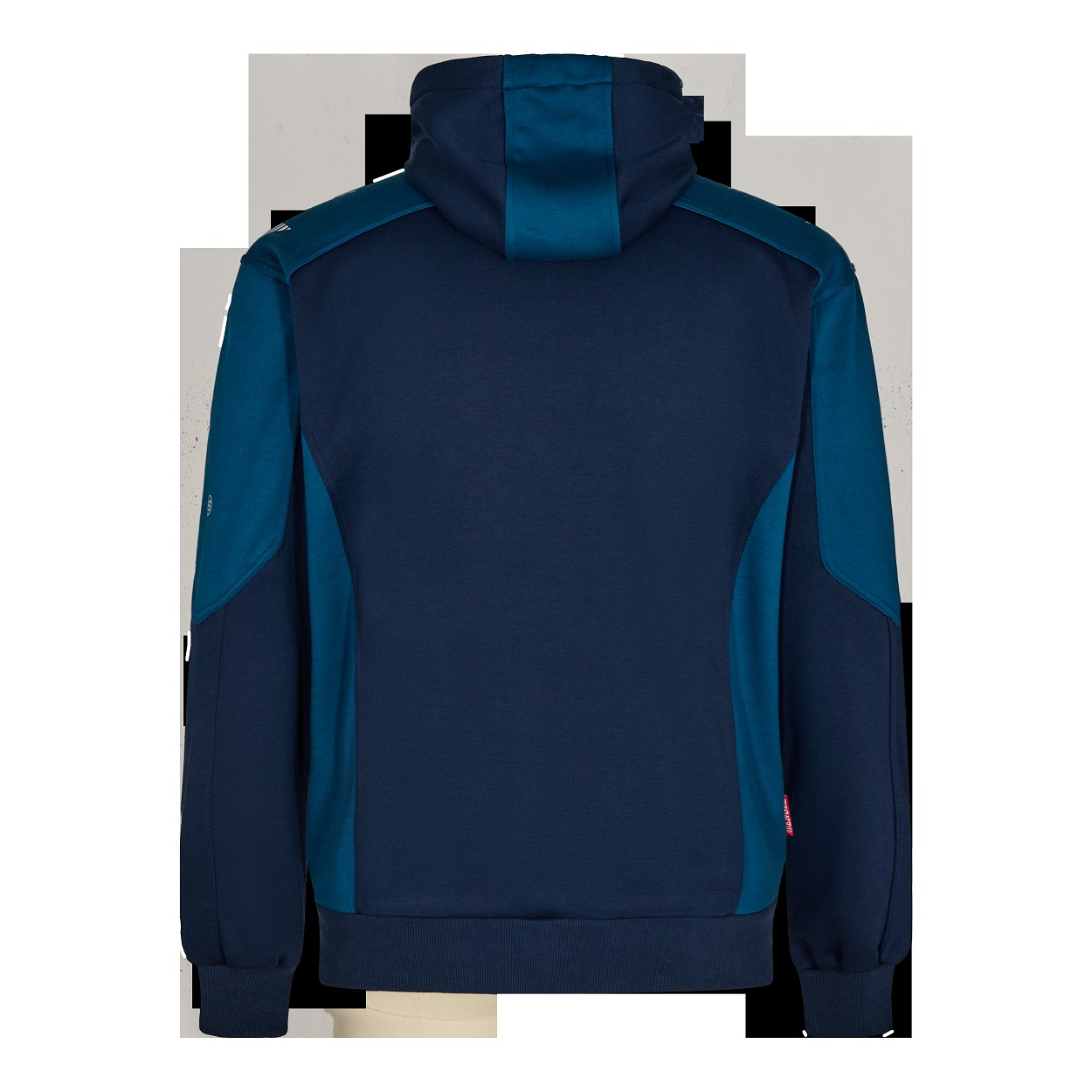 ENGEL Galaxy Sweatcardigan mit Kapuze in Blue Ink/Dark Petrol, Größe 2XL