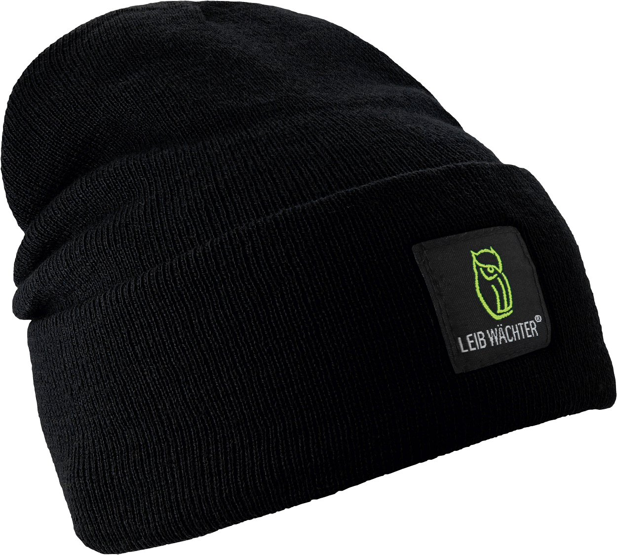 Beanie in Schwarz LWMZ von Leibwächter