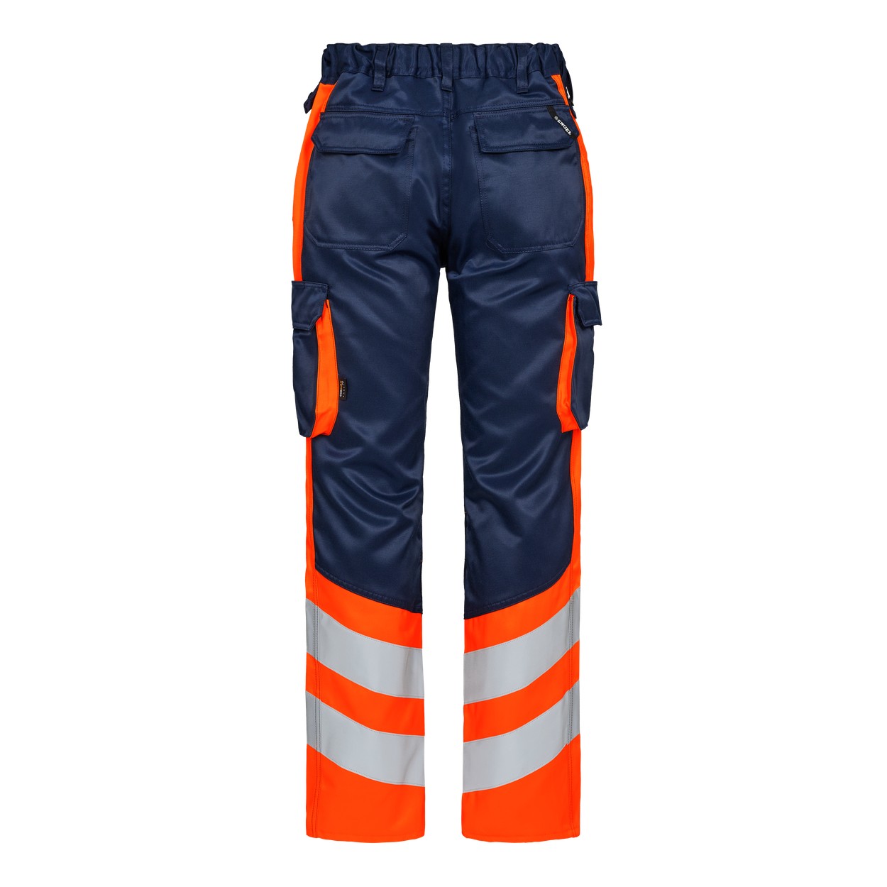 ENGEL Safety Light Arbeitshose in Blue Ink/Orange, Größe 106