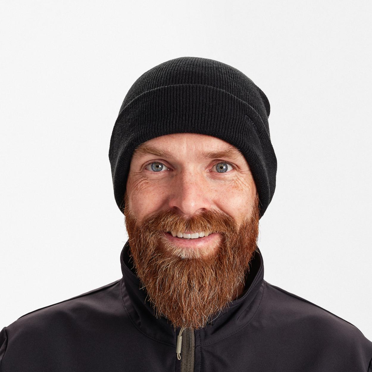 ENGEL Strickmütze in Schwarz, Größe One size