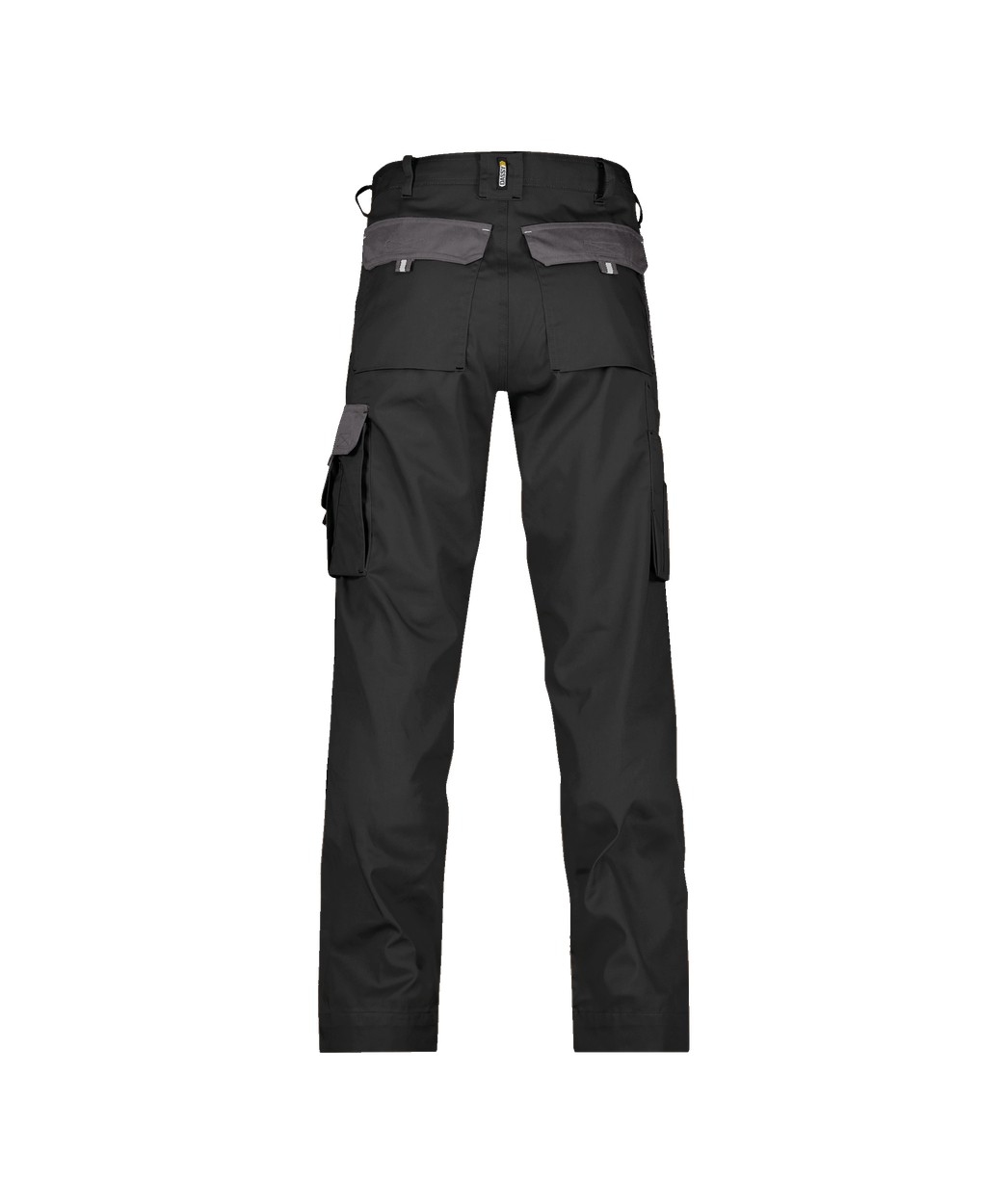 Zweifarbige Arbeitshose mit Kniepolstertaschen "DASSY® Boston" in SCHWARZ/ZEMENTGRAU, Größe 58 - langer Schritt PESCO61