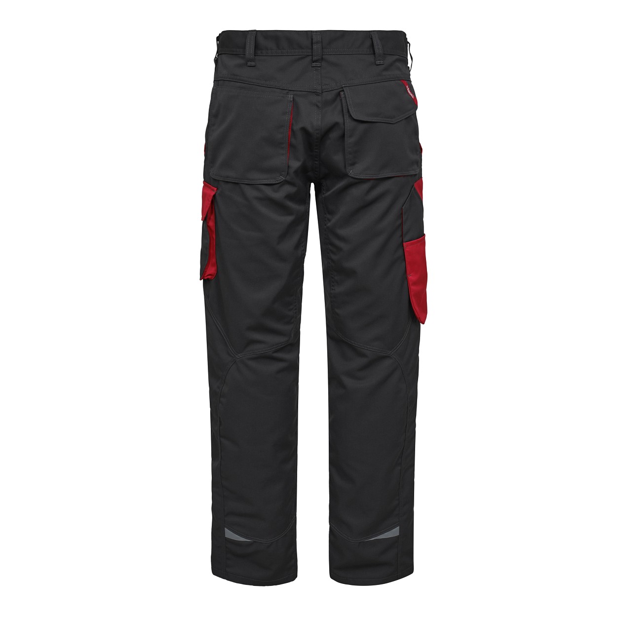 ENGEL Galaxy Light Arbeitshose in Anthrazit Grau/Tomato Red, Größe 106