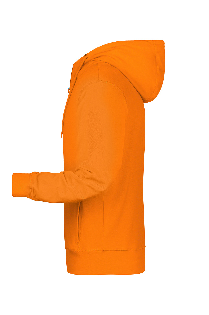 Men's Zip Hoody OCS Blended & RCS "8026" in Orange, Größe 5XL - Daiber