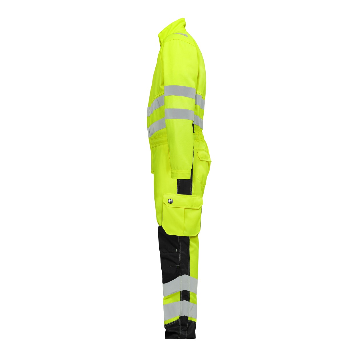 ENGEL Safety Light Overall in Gelb/Schwarz, Größe XS