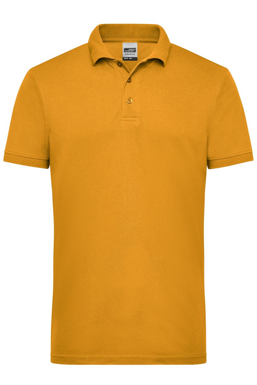 Men's Workwear Polo "JN830" in Gold-Yellow, Größe 6XL - Daiber