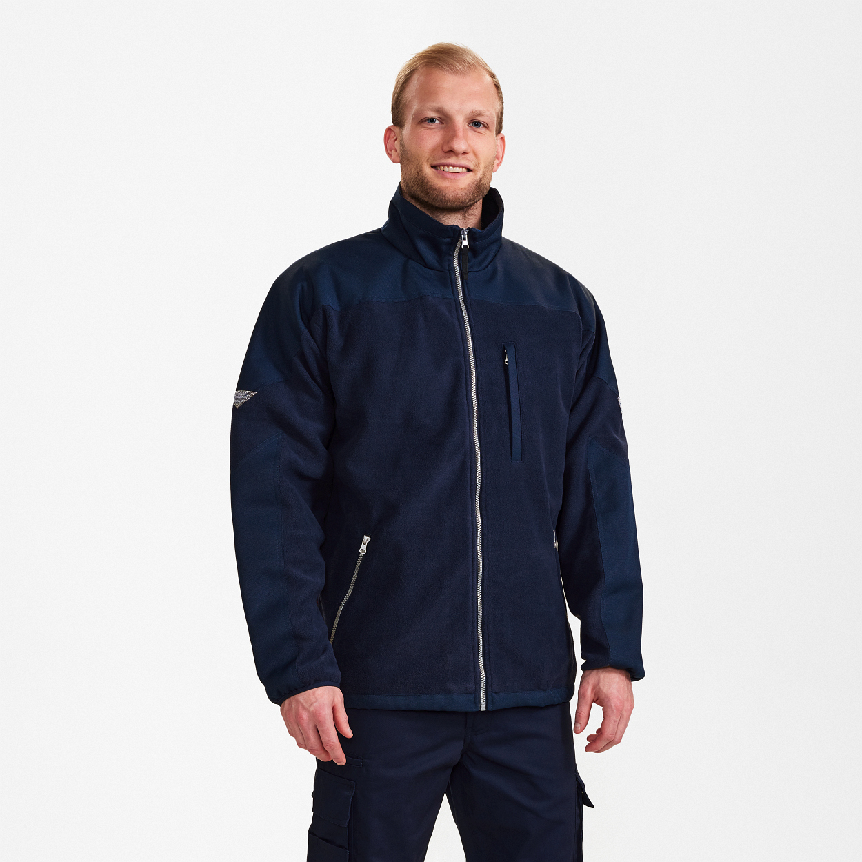 ENGEL Extend Fleecejacke in Marine, Größe XS