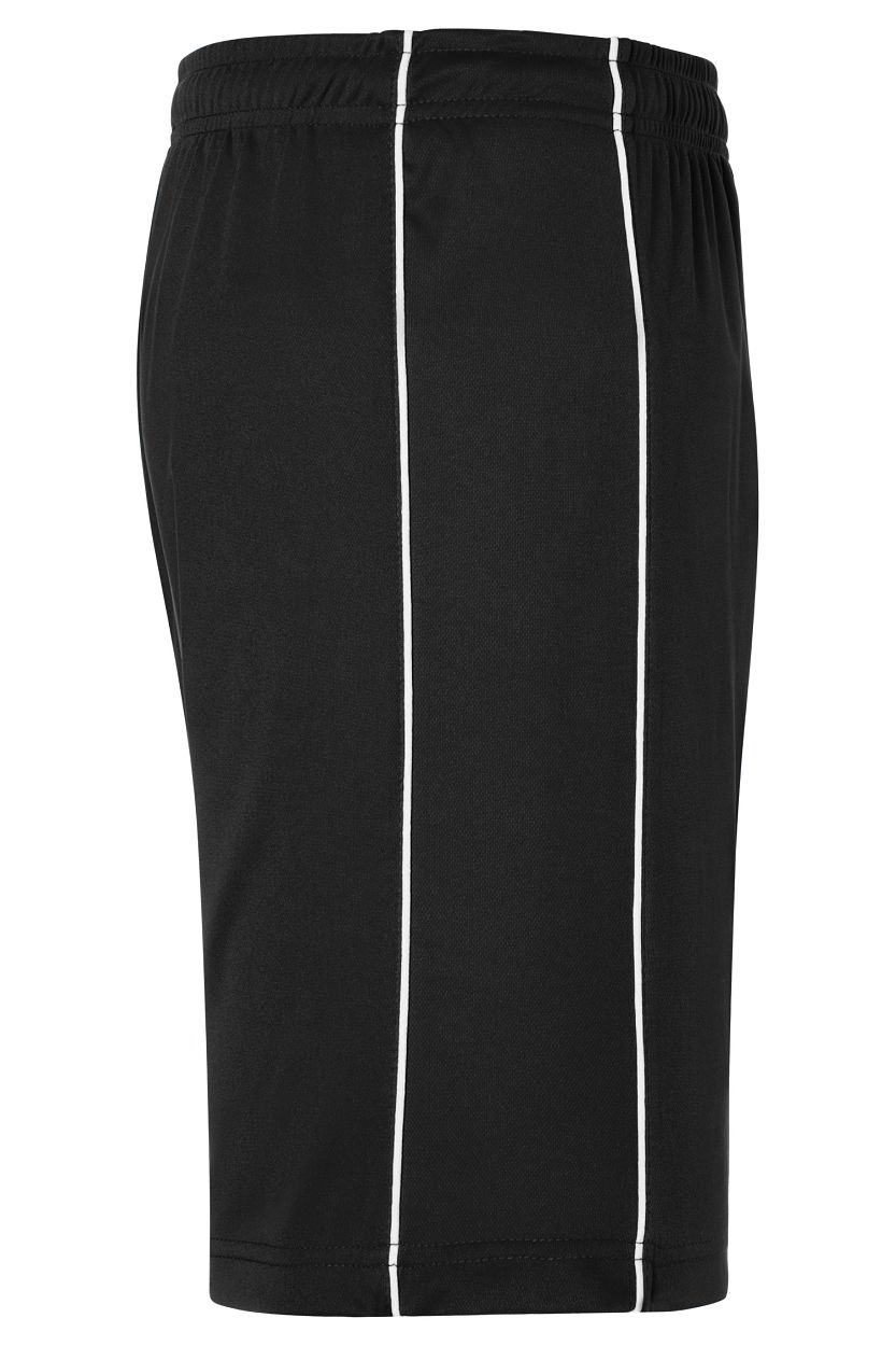 Basic Team Shorts "JN387" in Black/White, Größe 2XL - Daiber