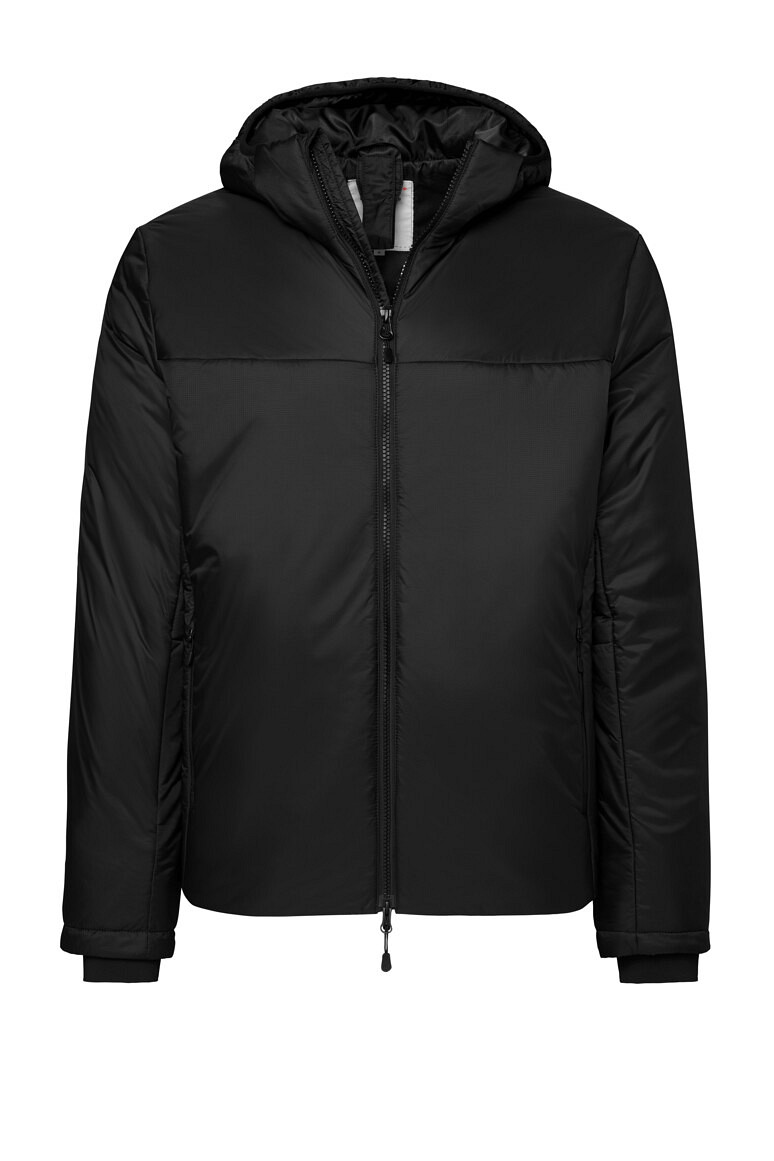 HAKRO 889 Kapuzen Thermo Loftjacke in schwarz, Größe 6XL