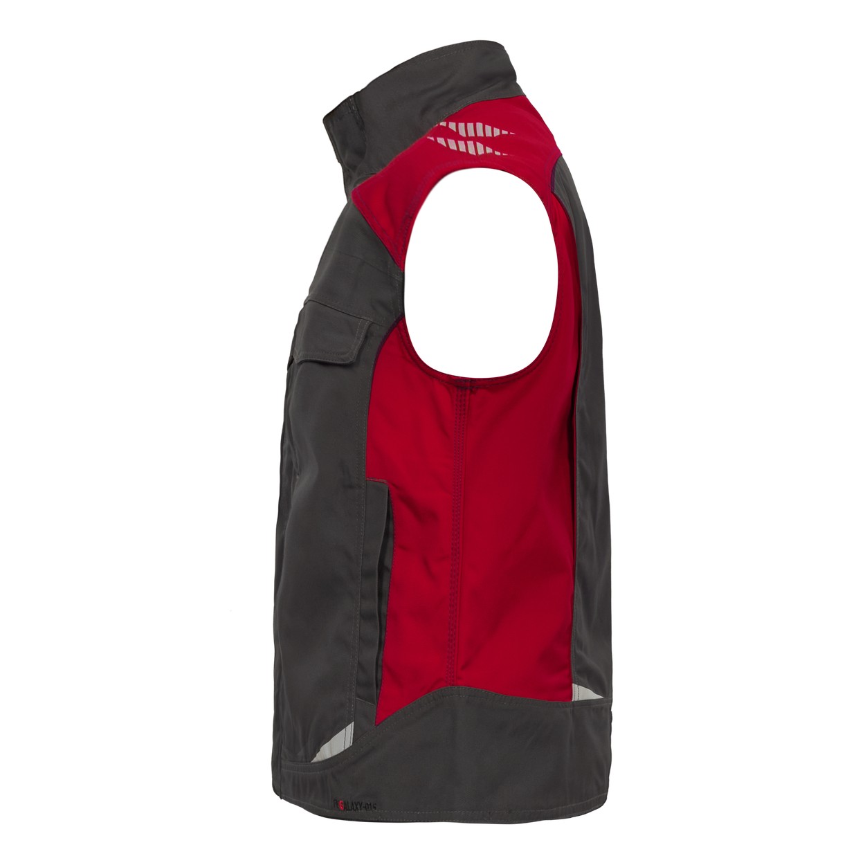 ENGEL Galaxy Serviceweste in Anthrazit Grau/Tomato Red, Größe XS