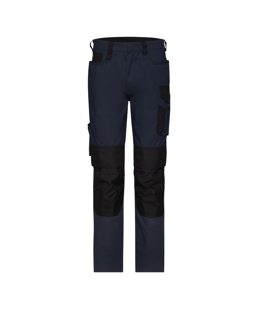 Arbeitshose mit Kniepolstertaschen "DASSY® Ponti" in NACHTBLAU/SCHWARZ, Größe 60 - langer Schritt PESCOPOS41
