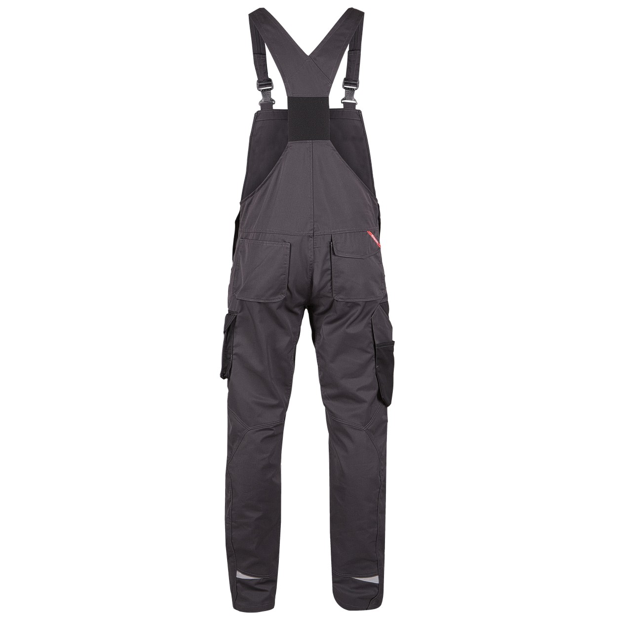 ENGEL Galaxy Light Latzhose in Anthrazitgrau/Schwarz, Größe 106