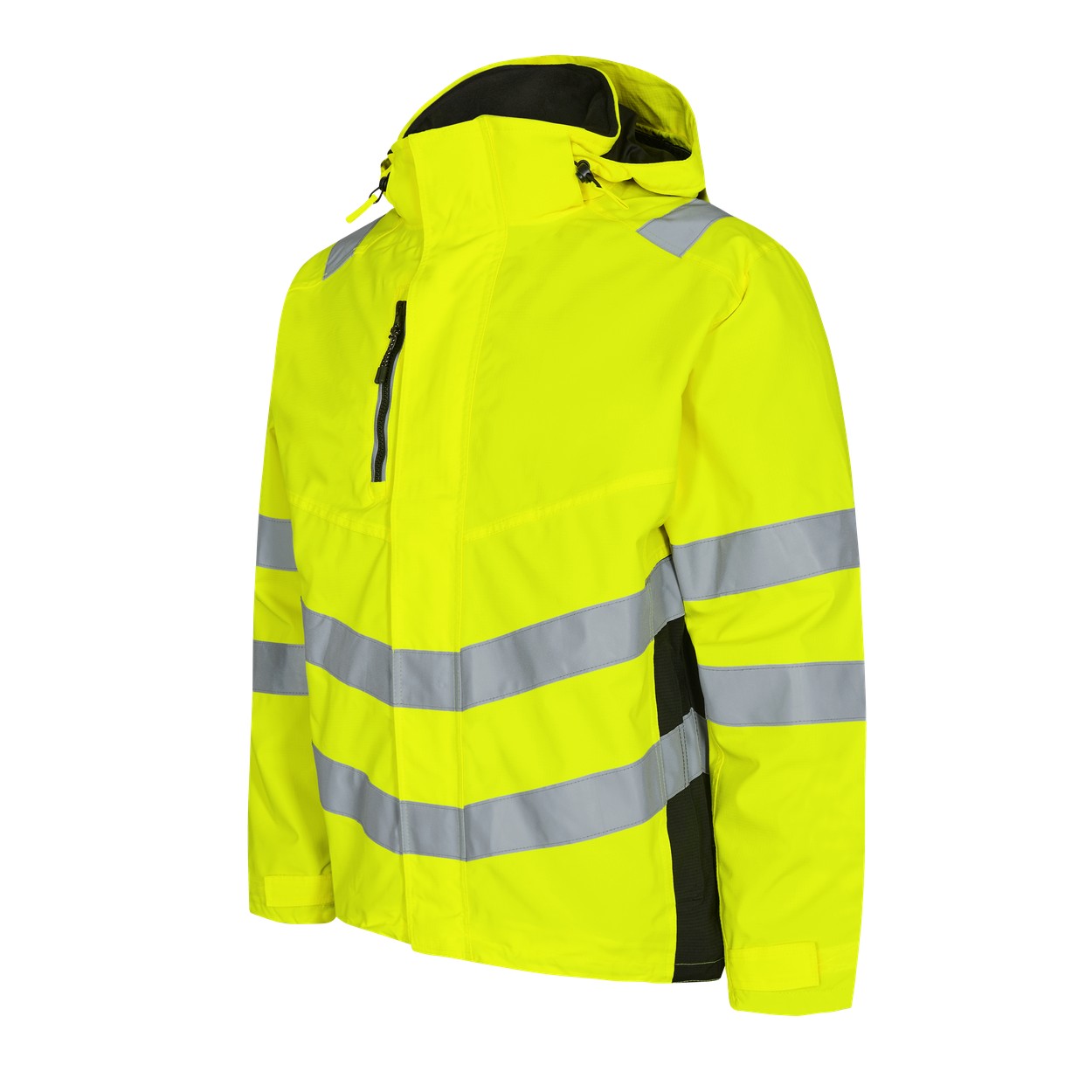 ENGEL Safety Shelljacke in Gelb/Schwarz, Größe XS