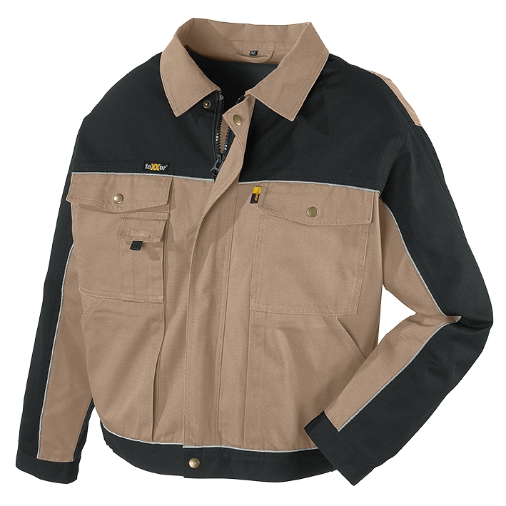teXXor® Canvas (320 g/m²) Bundjacke RIO in Grün, Größe 3XL
