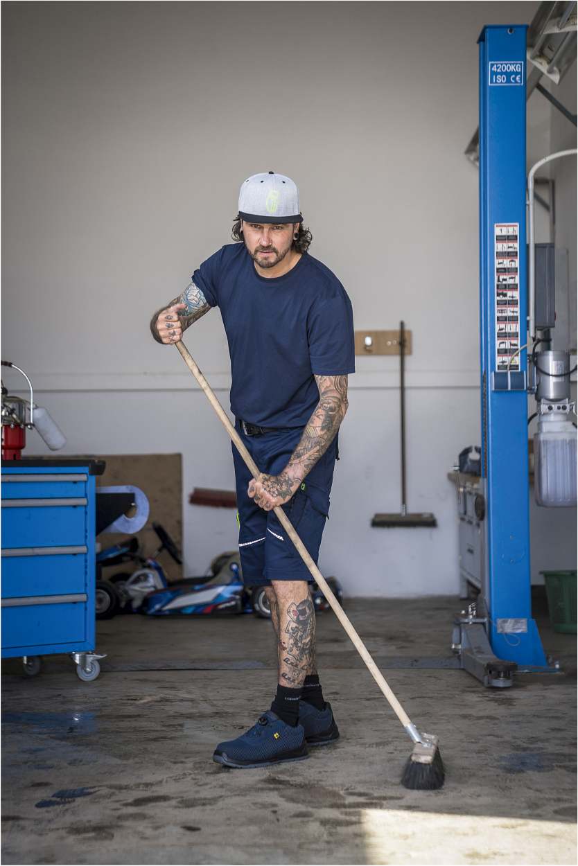Snapback mit Logo-Stick LWCAP von Leibwächter