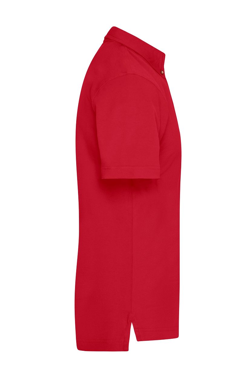 Men's Traditional Polo "JN716" in Red/Red-White, Größe 3XL - Daiber