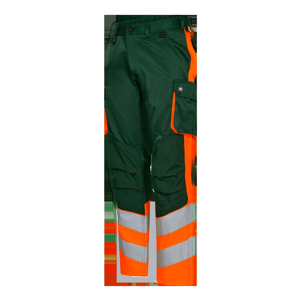 ENGEL Safety Light Arbeitshose in Grün/Orange, Größe 106