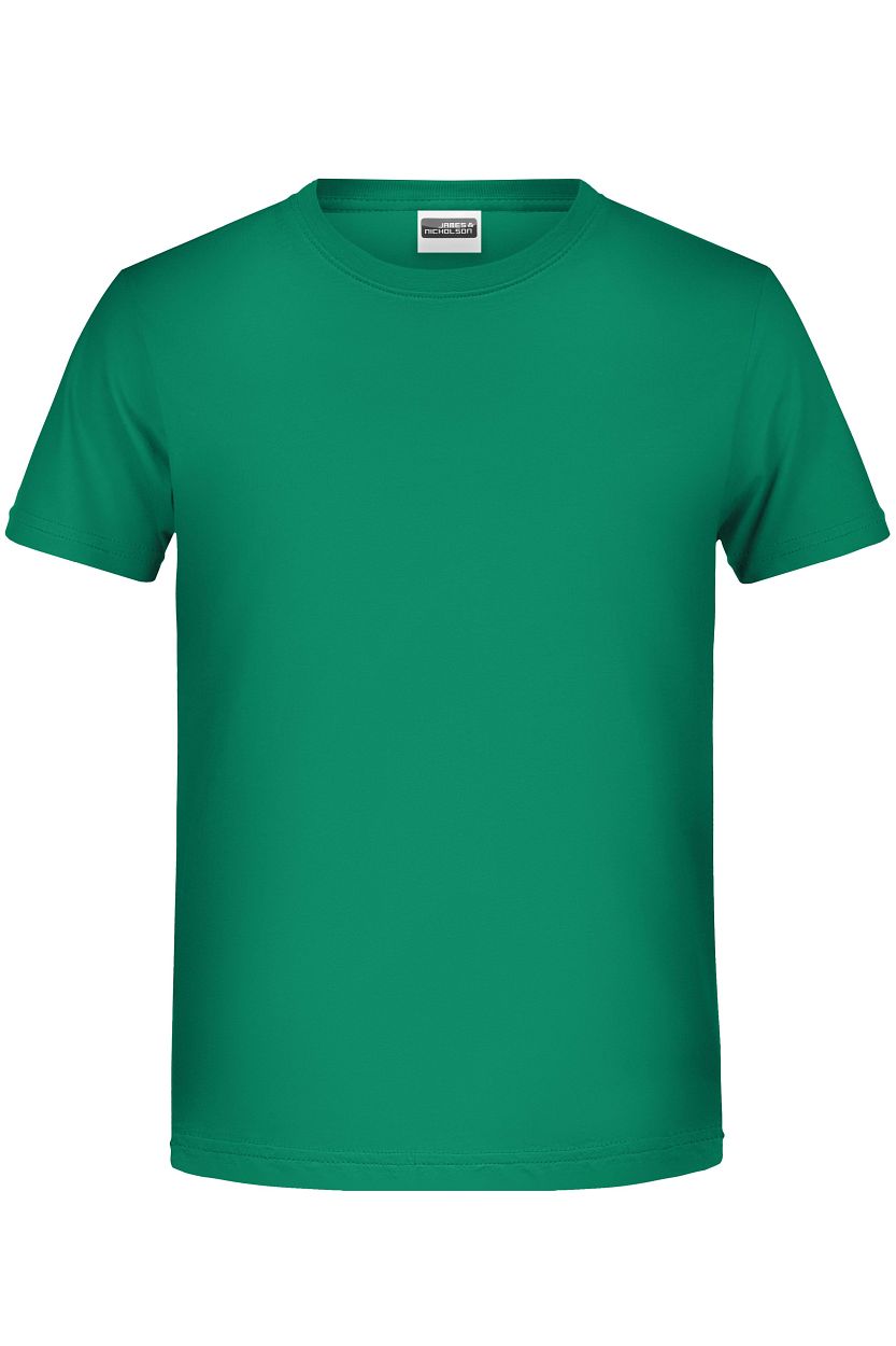 Boys' Basic-T OCS Standard "8008B" in Irish-Green, Größe 2XL - Daiber