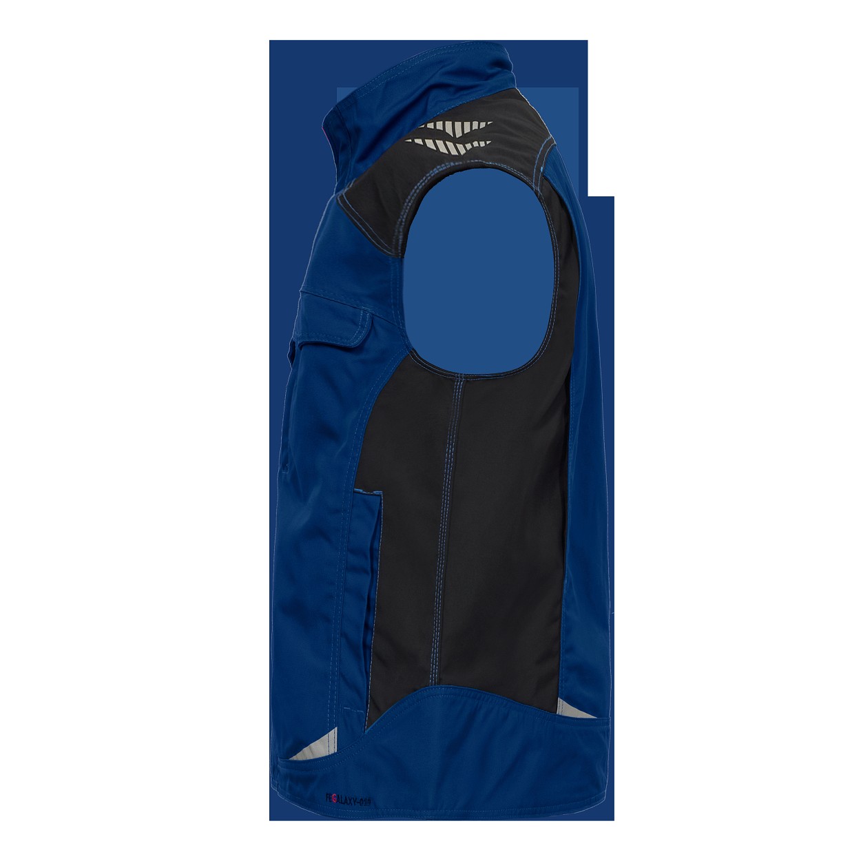 ENGEL Galaxy Serviceweste in Surfer Blue/Schwarz, Größe XS