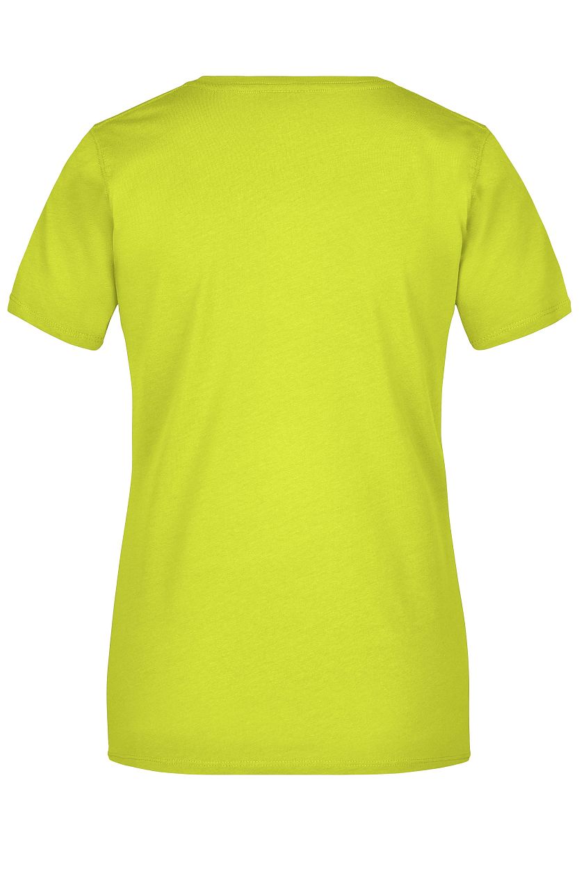 Ladies' Basic-T "JN901" in Acid-Yellow, Größe 3XL - Daiber