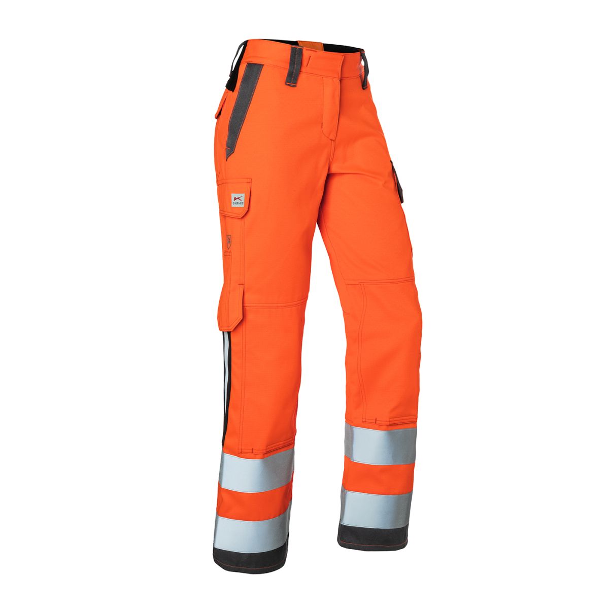 KÜBLER PROTECTIQ HIGH VIS Damenhose ARC1 PSA 3 in Warnorange / Anthrazit, Größe 36