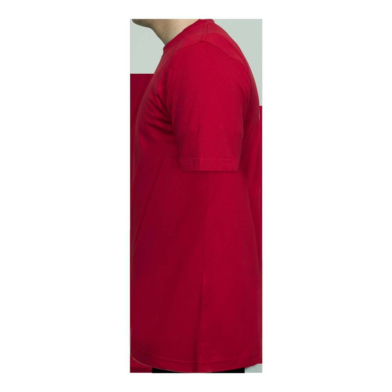 ENGEL Extend Baumwolle T-shirt in Tomato Red, Größe XS