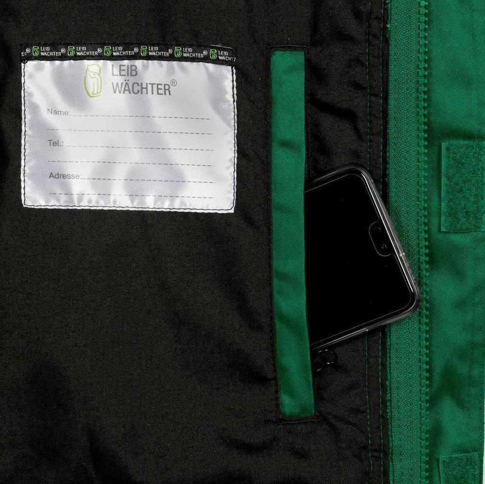 Weste Flex Line Grün/Schwarz FLEXV, Gr. 2XL von Leibwächter