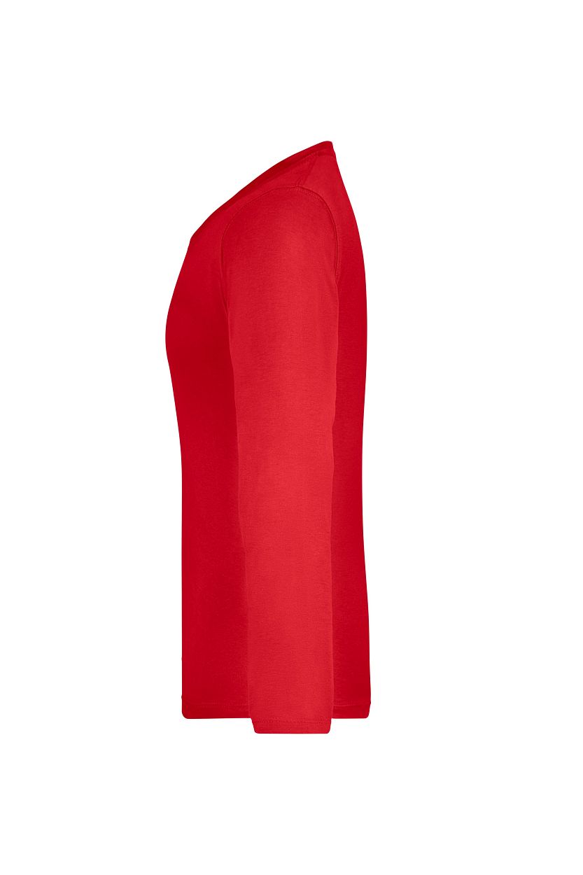 Ladies' Shirt Long-Sleeved Medium "JN903" in Red, Größe 3XL - Daiber