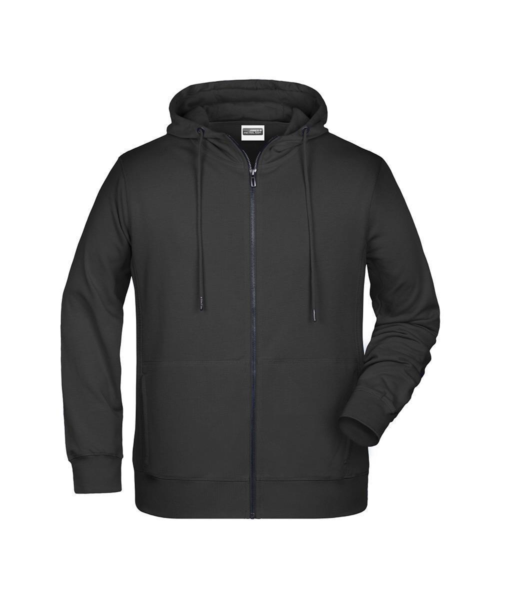 Men's Zip Hoody OCS Blended & RCS "8026" in Black, Größe 5XL - Daiber